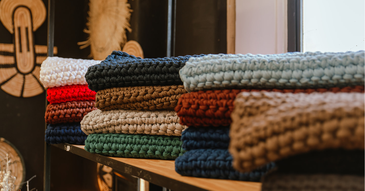 Croqueted Bathroom Mats